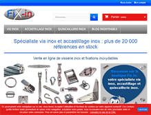 Tablet Screenshot of fix-in.com